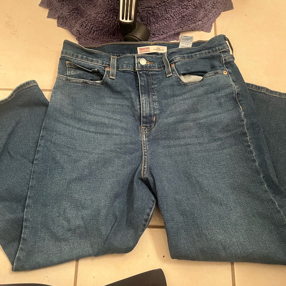Levi high lose loose pants